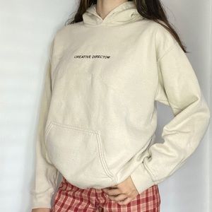Creative director tan / beige hoodie